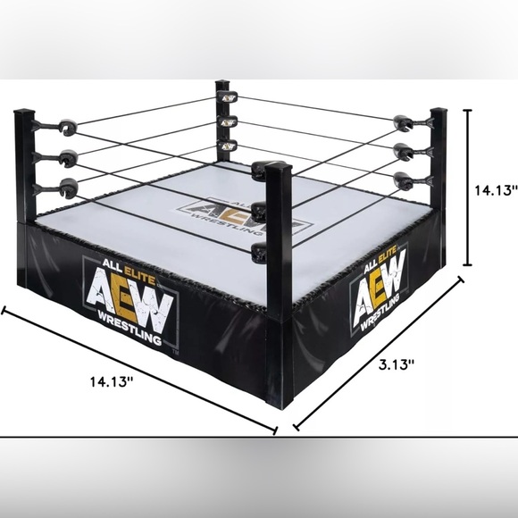 AEW All Elite Wrestling Unrivaled Action Wrestling Ring Playset - Picture 6 of 7